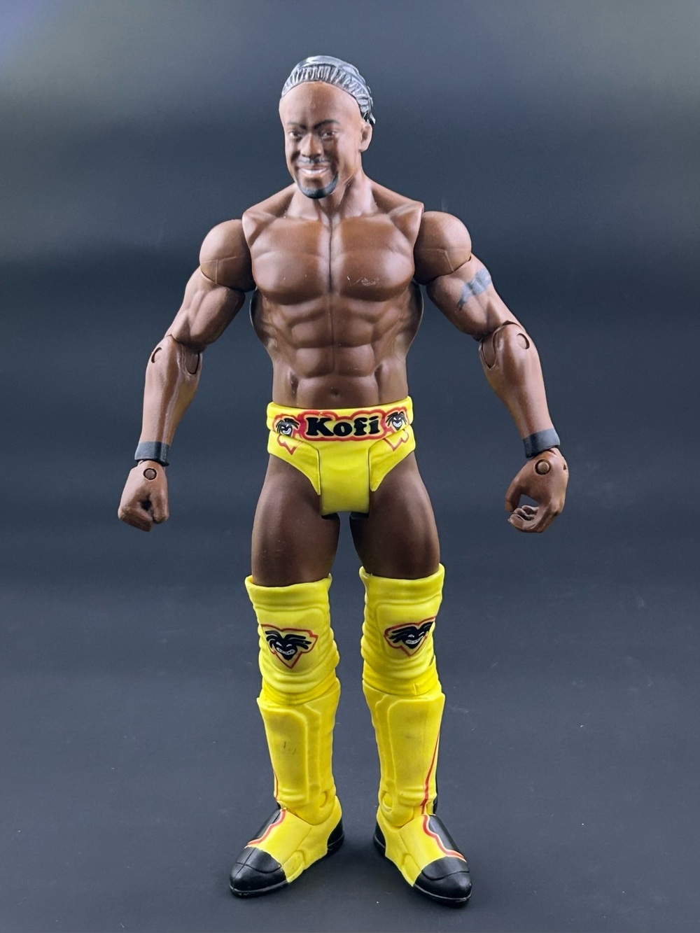 Mattel WWE Basic Kofi Kingston Wrestling Action Figure 2010 Survivor Series